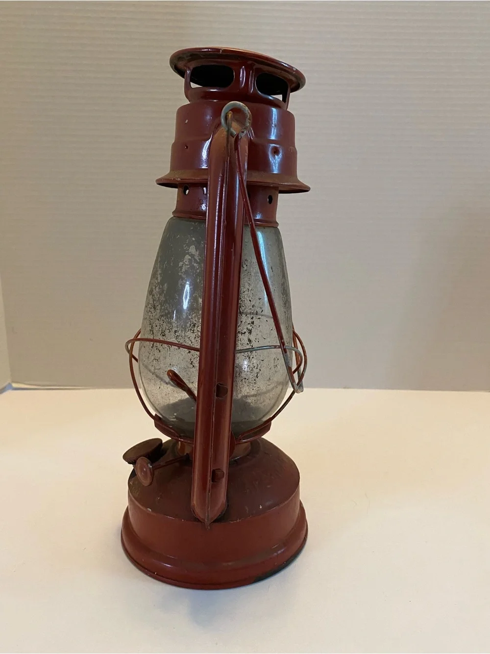 Vintage WangGuang Red American Camping Kerosene Lamp 12